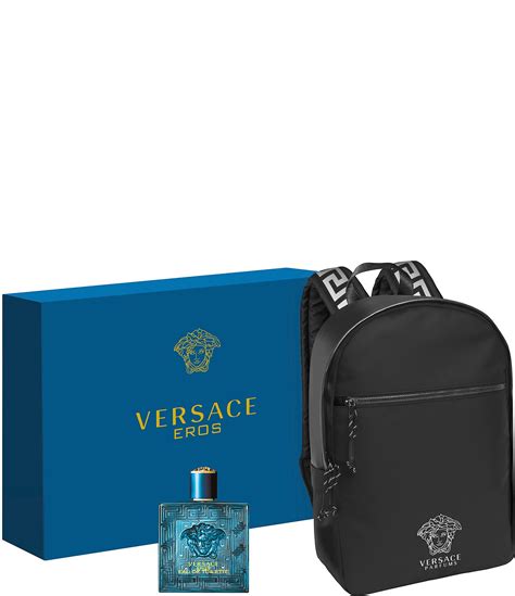 versace eros backpack set.